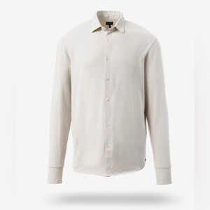 NWT Good Man Brand Flex Pro Lite Is On-Point Shirt in Silver